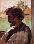 Self Portrait at Saint-Sauveur Frederic Bazille